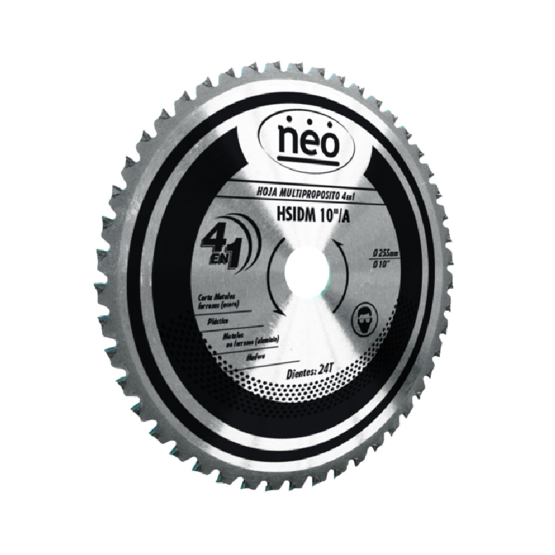 HOJA DE SIERRA MULTIPROPÓSITO Ø255mm-10