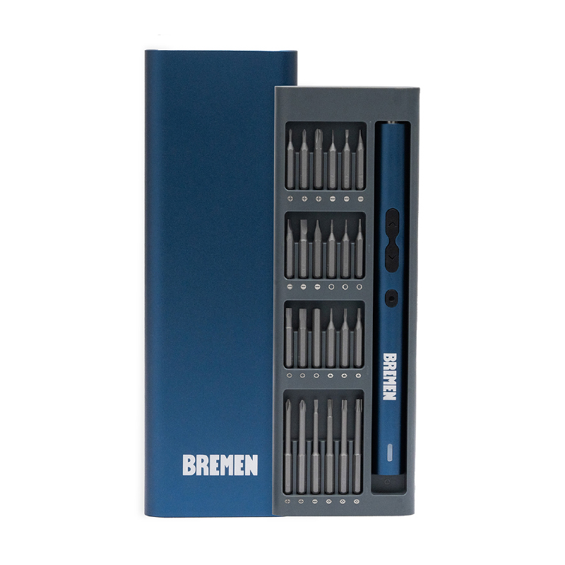 JUEGO DESTORNILLADOR PRECISION RECARGABLE 62 PIEZAS ESTUCHE DE ALUMINO