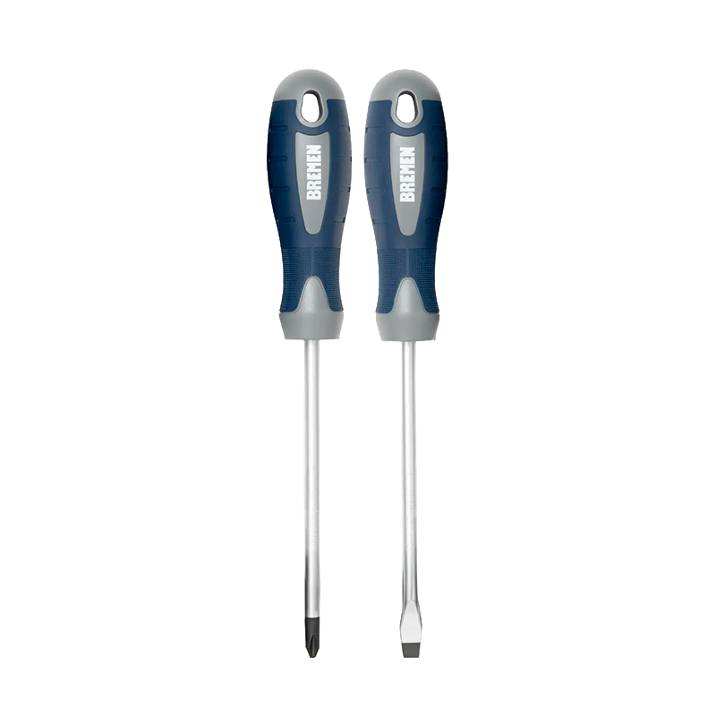 JUEGO DE DESTORNILLADORES 2 PIEZAS (PL 5X100 MM + PH2 5X100 MM)